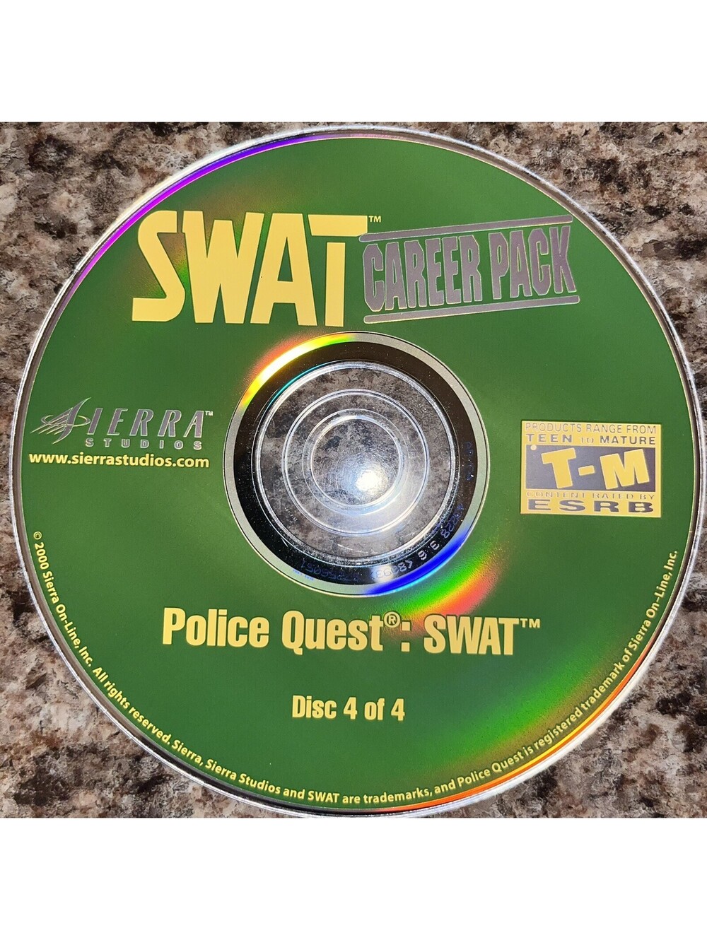 Police Squad: Swat Replacement Discs
